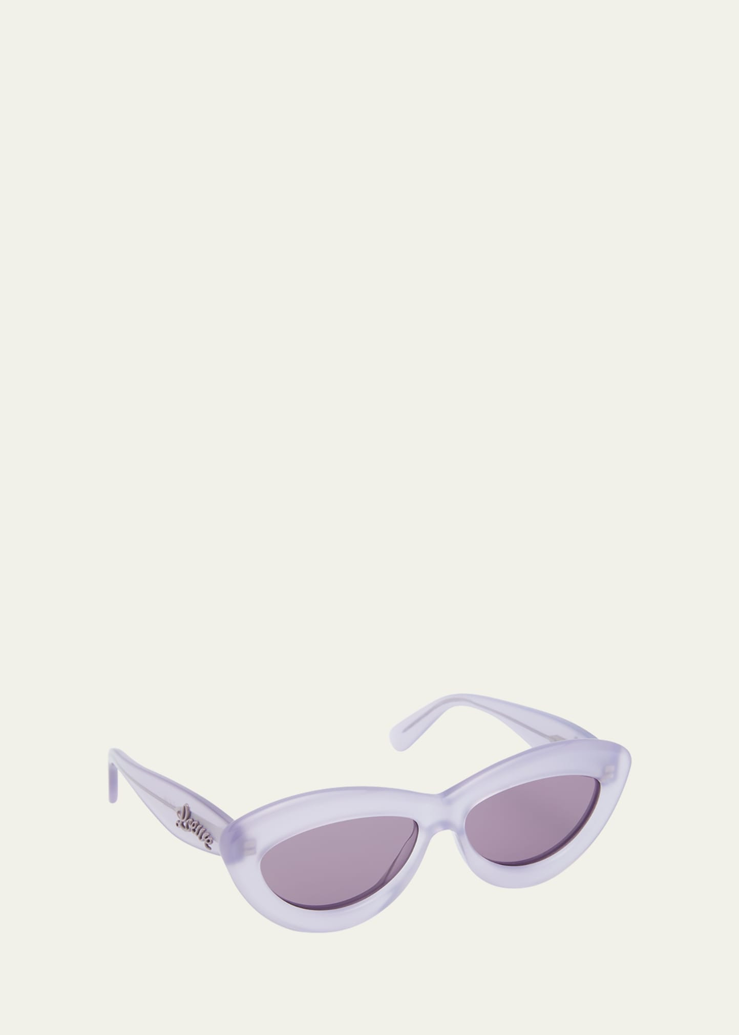 Loewe Monochrome Pastel Acetate Cat-Eye Sunglasses | Bergdorf Goodman