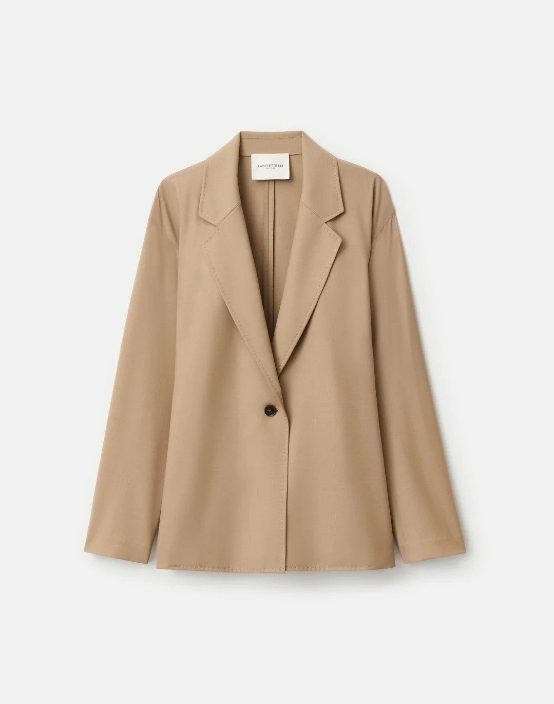 Tropical Wool Tie Back Jacket | Lafayette 148 New York