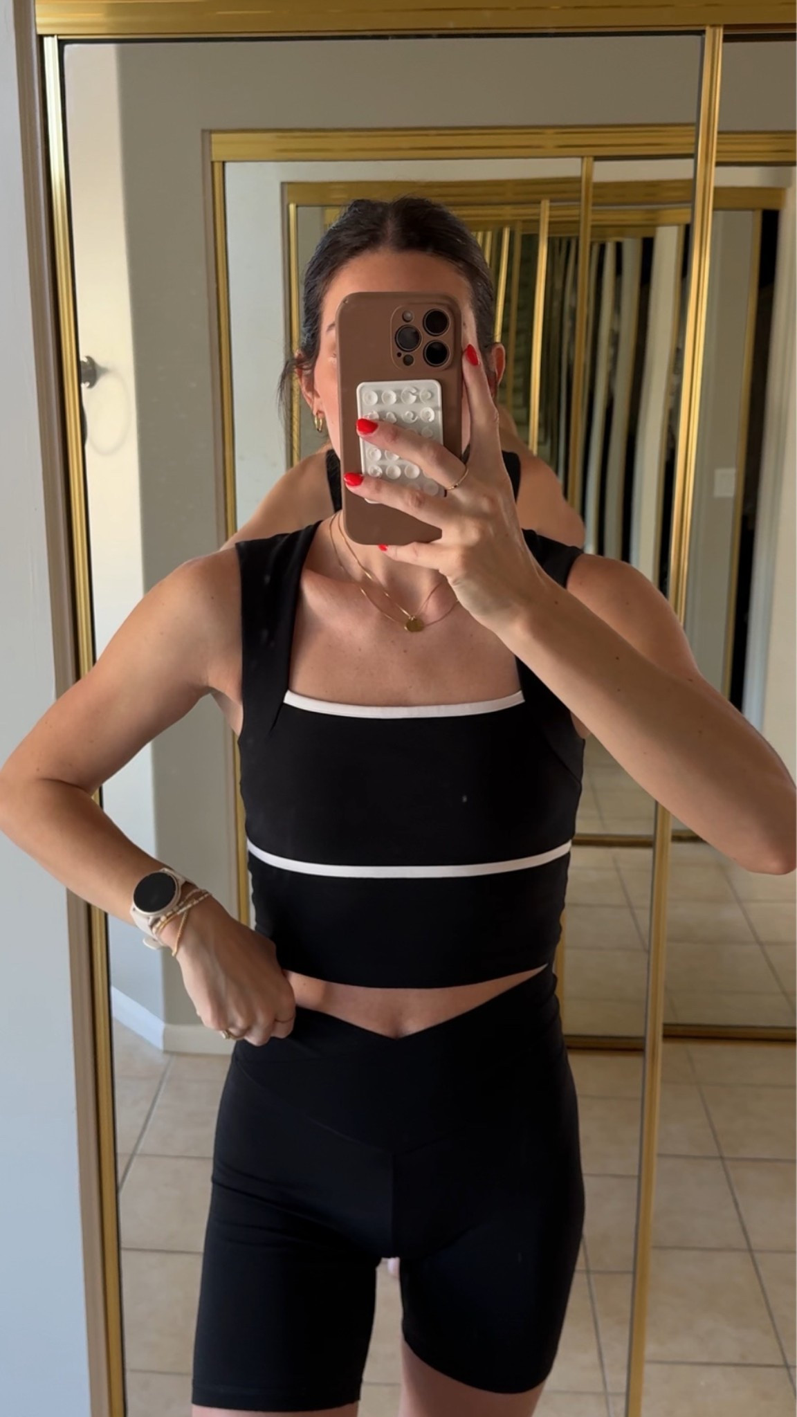 Saturday morning workout outfit🖤

#LTKfitnessgoals #LTKootd #LTKmorningroutine