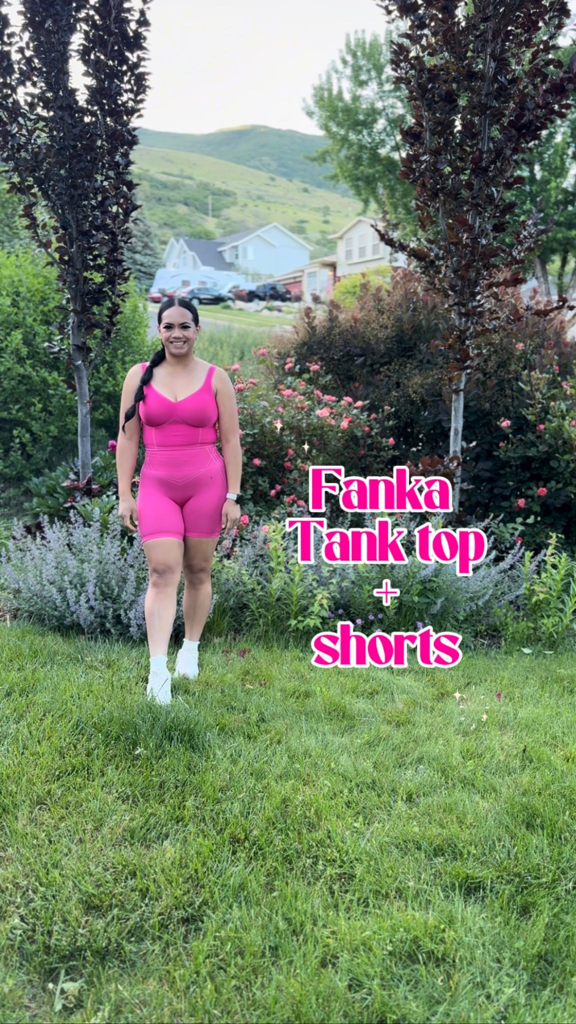 Cute pink workout fit 🎀💗 mother runner life is always better when you look good you run good! 

#LTKMidsize #LTKSummerEdit #LTKActive