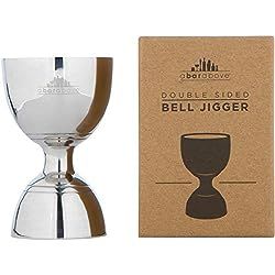 Silver Bell Jigger with Measurements Inside - Cocktail Measuring Jigger - Stainless Steel Measuri... | Amazon (US)