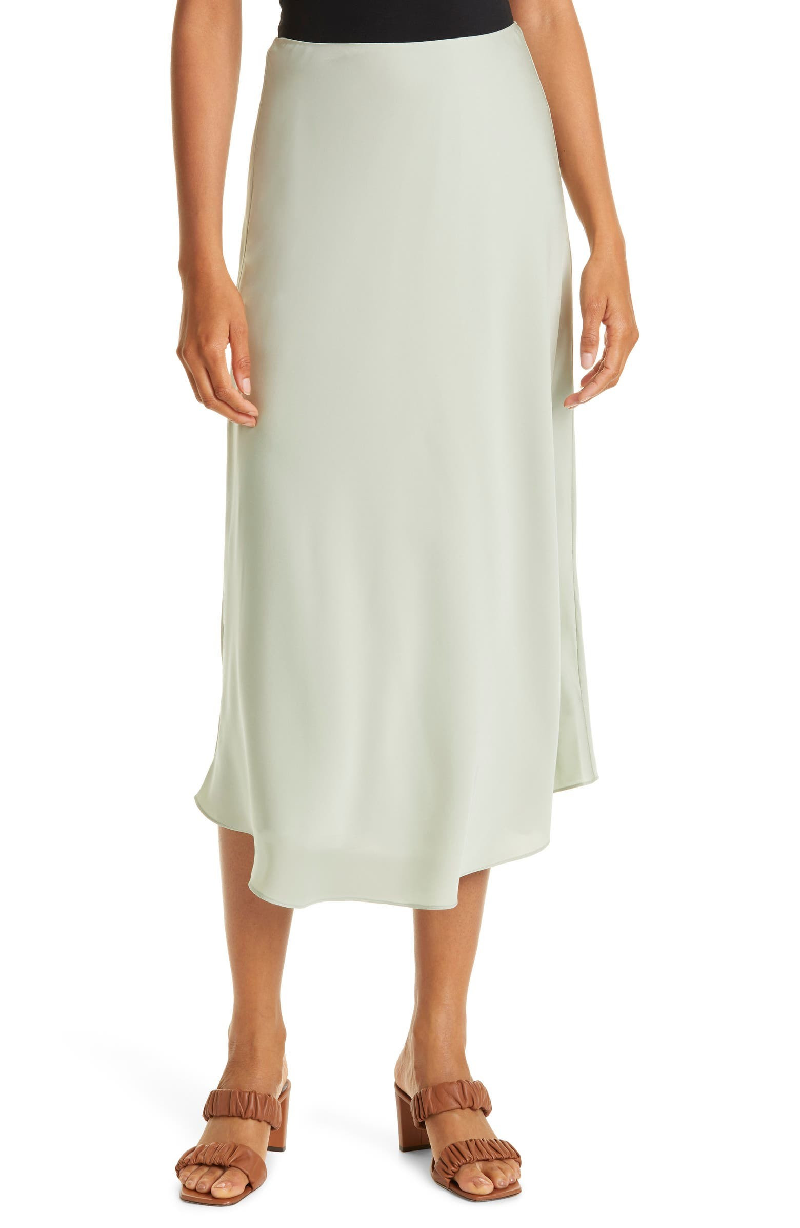 Bias Cut Stretch Silk Skirt | Nordstrom