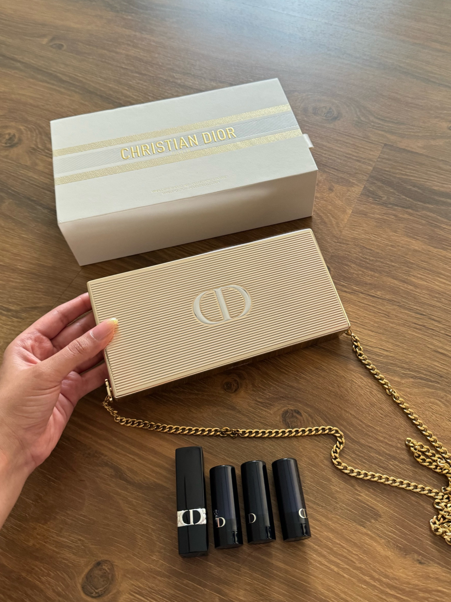 Dior Cosmetics Clutch Bag 

#LTKHoliday #LTKGiftGuide #LTKSeasonal
