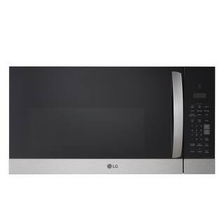 LG 1.7 cu. ft. 30 in. Width Over-the-Range Microwave with EasyClean in Stainless Steel MVEM1721F ... | The Home Depot