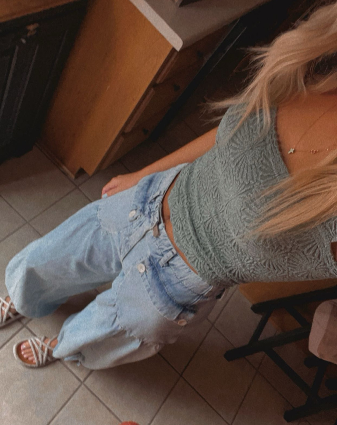 Free People Outfit. I am 5’4” wearing a size small top and size 25 jeans🤍

#LTKtravel #LTKstyletip #LTKworkwear