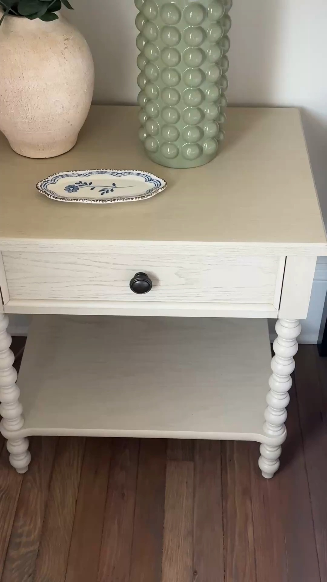 Love these spindle night stands! Great size, good quality and affordable! #Ad #Wayfair @Wayfair #WayfairPartner