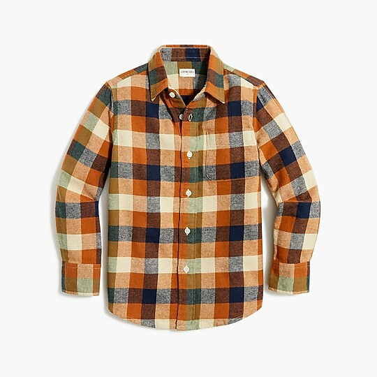 Boys' flannel shirt | J.Crew Factory