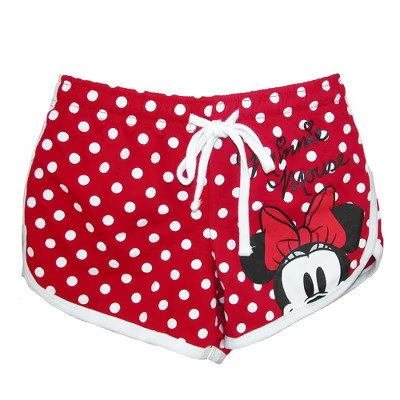Disney Minnie Mouse Polka Dot Shorts, Medium, Red | Target