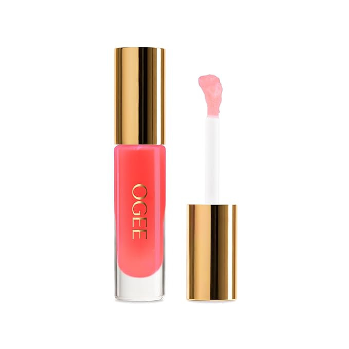 Ogee Beyond Clean Lip Gloss - Certified Organic Lip Gloss for Women - Effortlessly Plump, Hydrate... | Amazon (US)