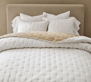 Everyday Linen Comfort Quilt | Pottery Barn (US)