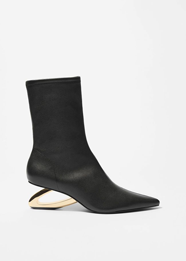 Sculptural Heel Ankle Boots | & Other Stories (EU + UK)