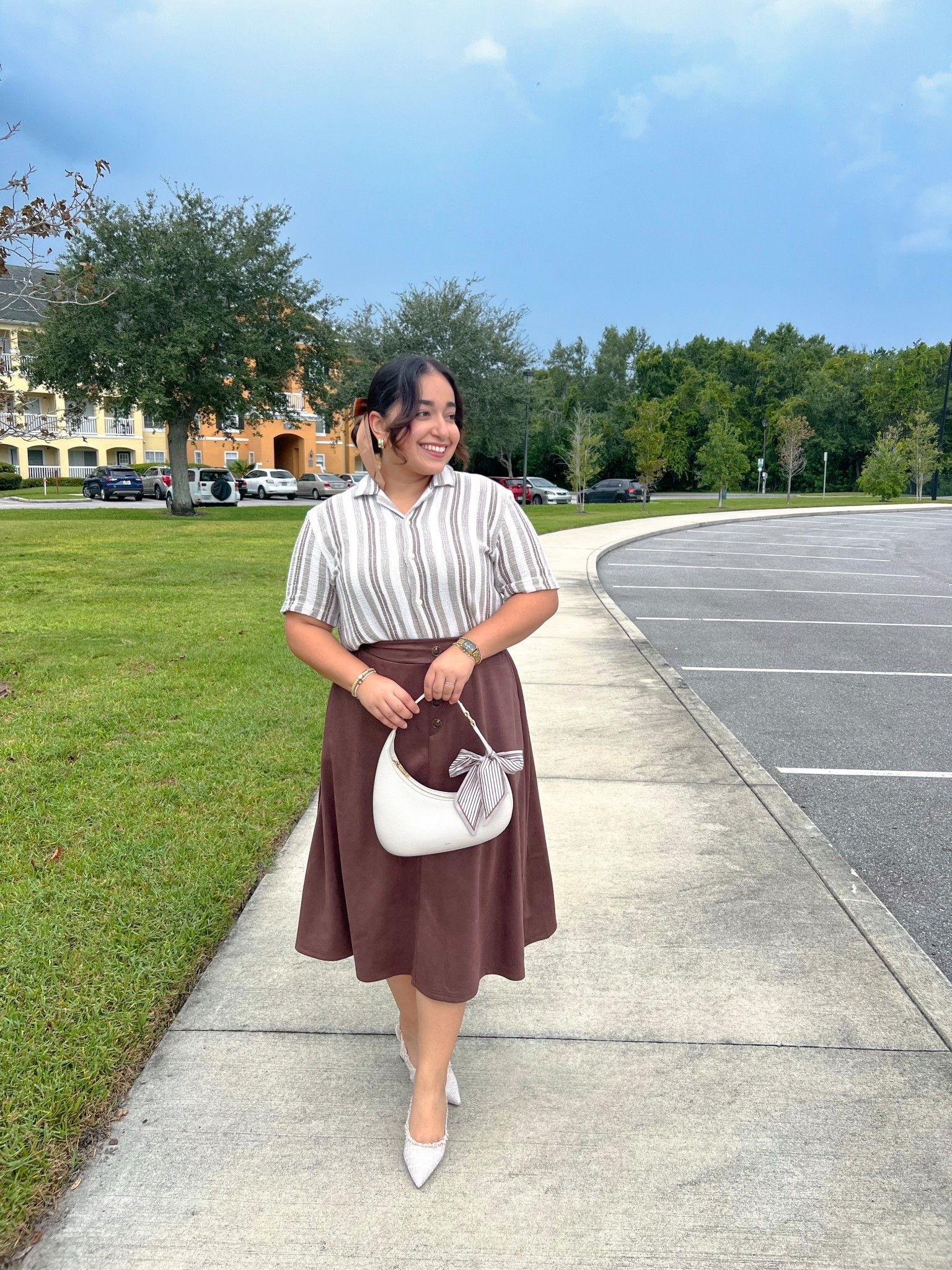 Early Fall outfit idea 🤎

Top was thrifted but it’s from Zara Man
Heels are from the CosyIsland website 🫶🏼

#LTKStyleTip #LTKMidsize #LTKSeasonal