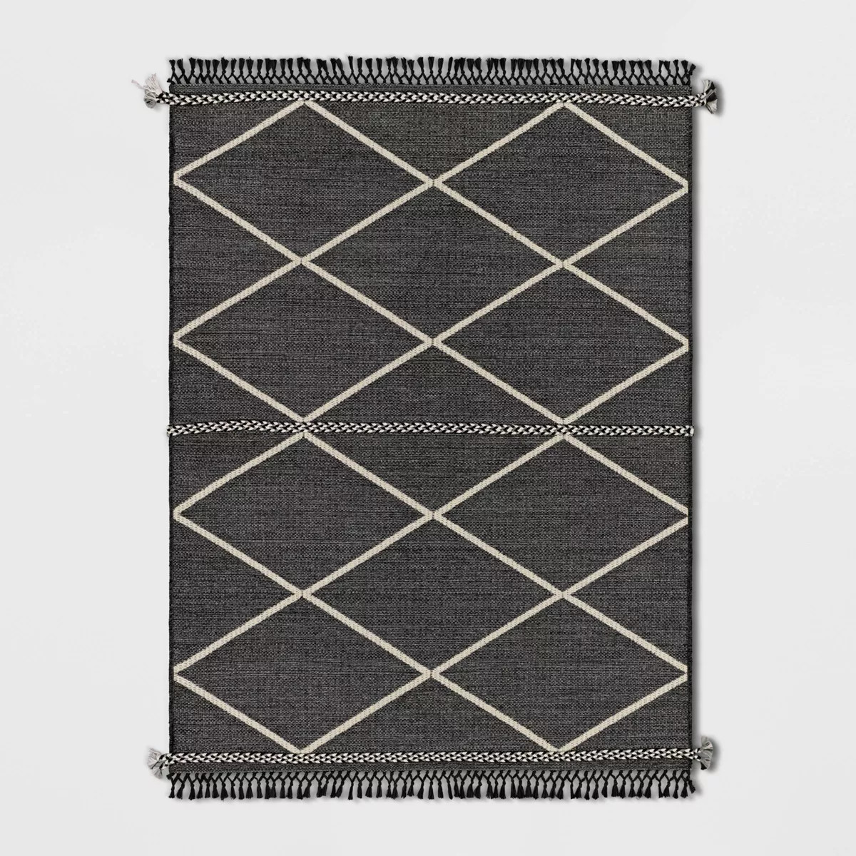 Woven Tapestry with Braid Outdoor Rug - Threshold™ | Target