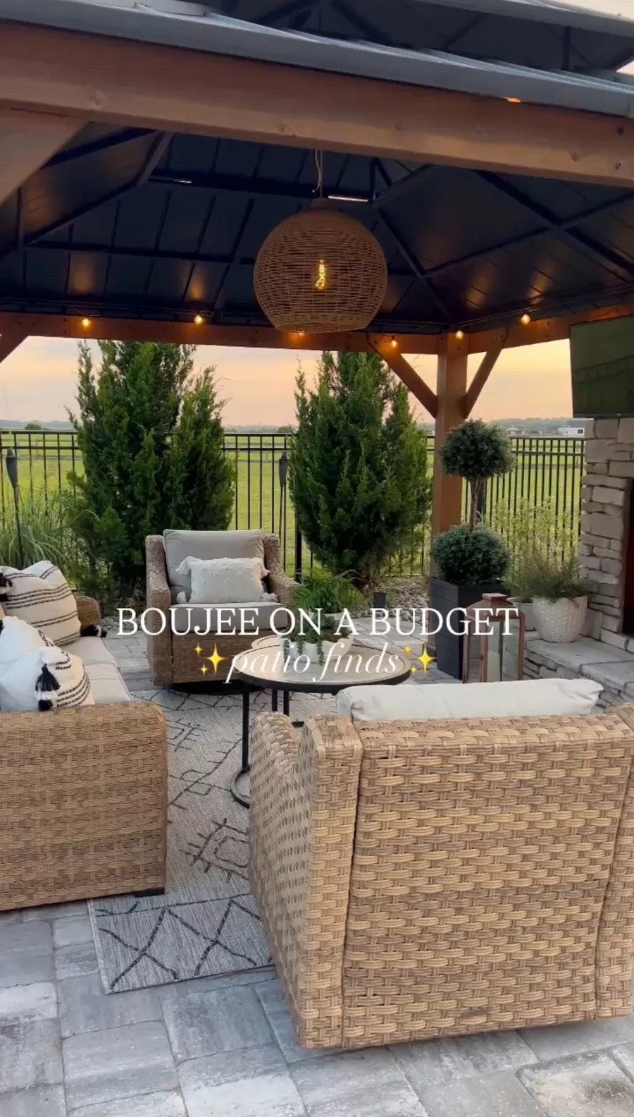 Boujee on a budget patio favorites! Patio design patio furniture Outdoor entertaining #LTKSummerEdit


#LTKSeasonal #LTKHome