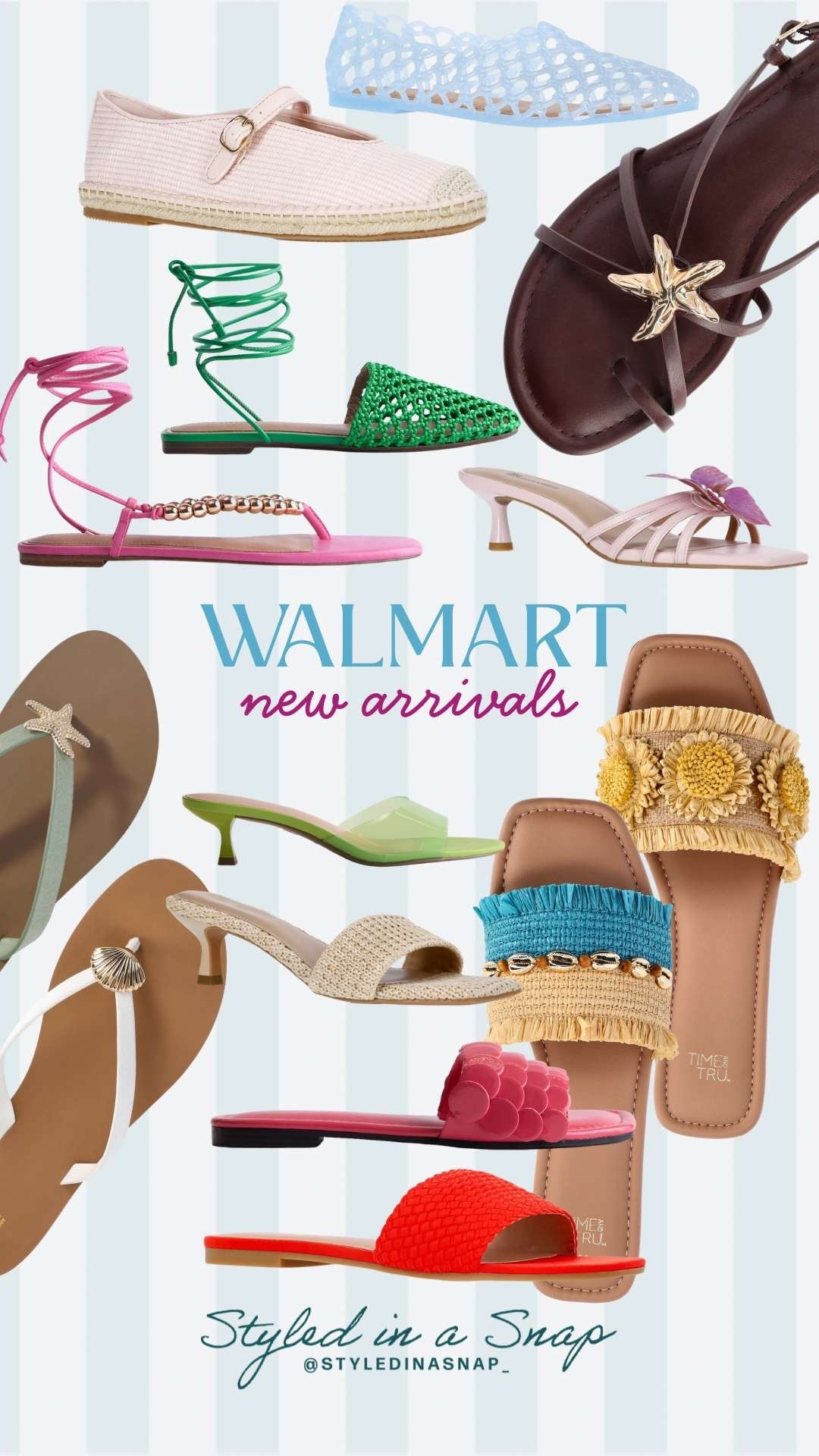 The cutest new shoes just dropped at Walmart!