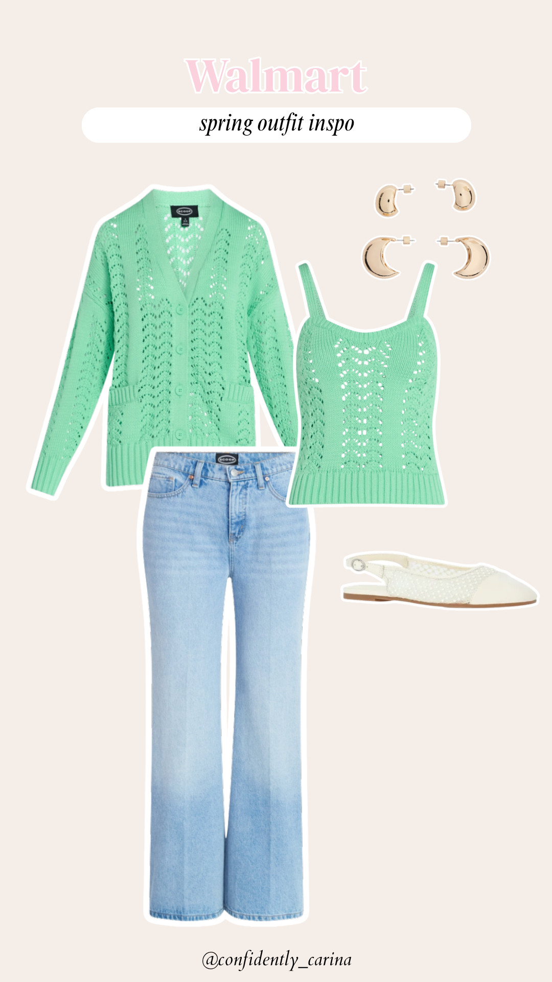 Walmart spring outfit inspo! 

easy outfit, casual outfit, spring outfits, ootd, easy mom outfit, easy spring outfit, midsize, midsize outfit inspo, affordable fashion, size 14 outfits 

 #LTKootd #LTKSeasonal #LTKMidsize