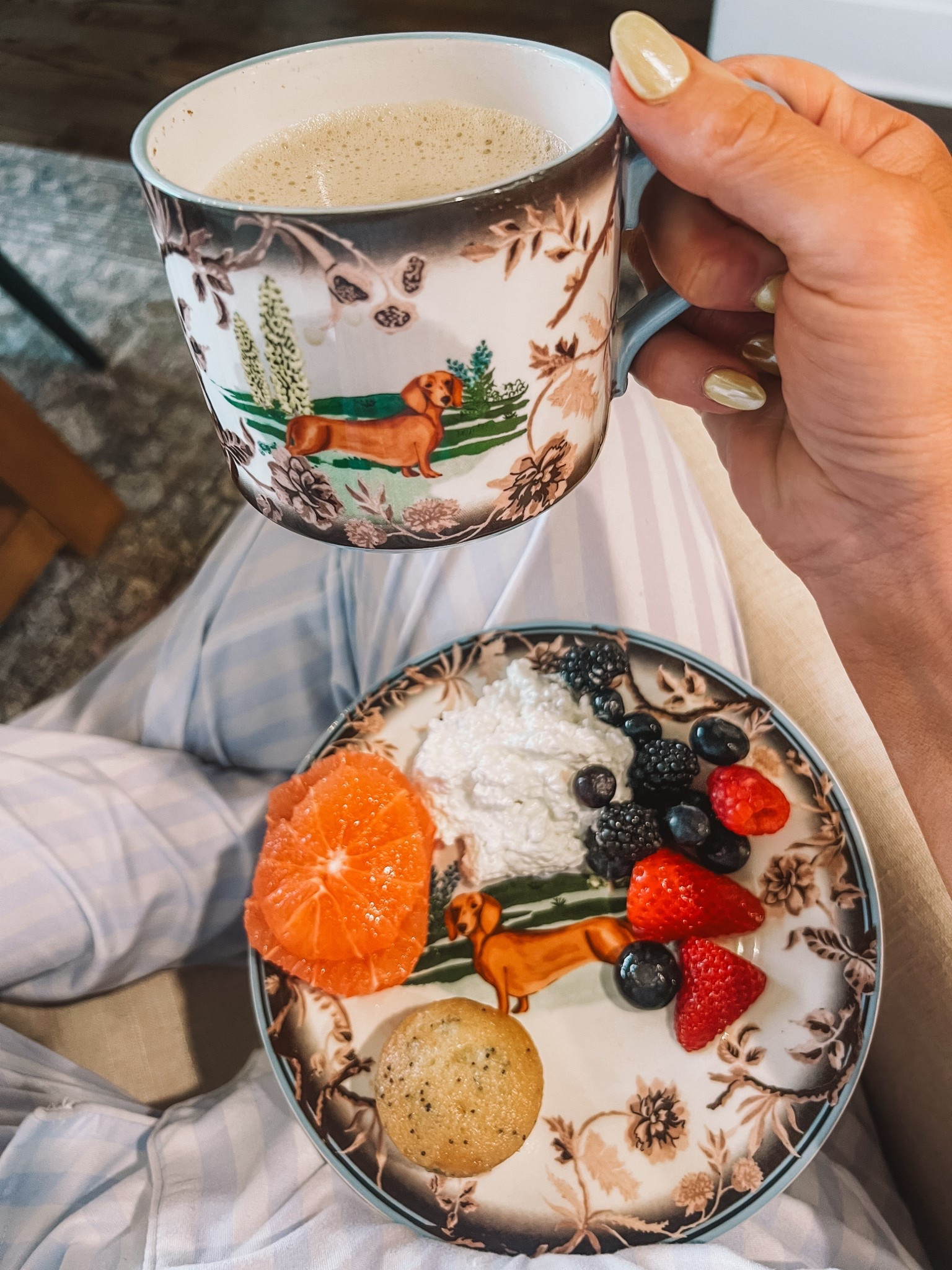 ON sale for a limited time!! 
Anthropologie Portabello mugs, espresso, saucer, and plates in the cutest animal prints. Love breakfast and coffee with the adorable dachshund. 

#LTKSaleAlert #LTKHome #LTKmorningroutine