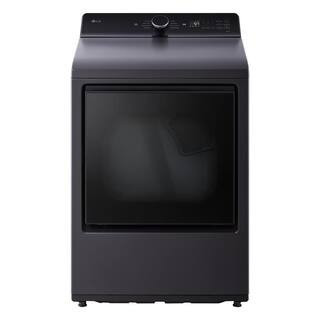 7.3 cu. ft. Vented SMART Electric Dryer in Matte Black with EasyLoad Door and Sensor Dry Technology | The Home Depot