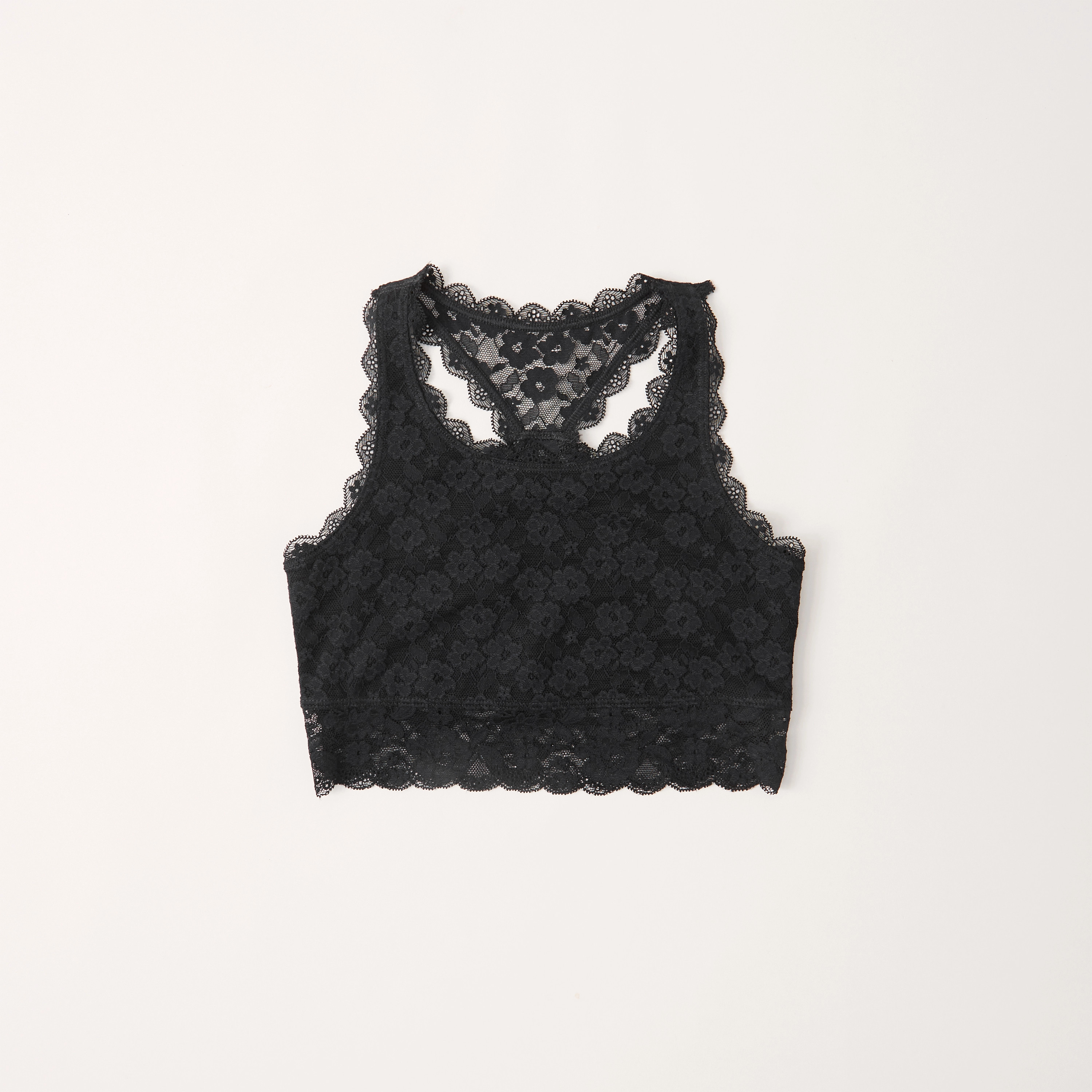 lace racerback bralette
					



		
	



	
		Exchange Color / Size
	


	

	

	
		


  $17.95
  		... | Abercrombie & Fitch (US)
