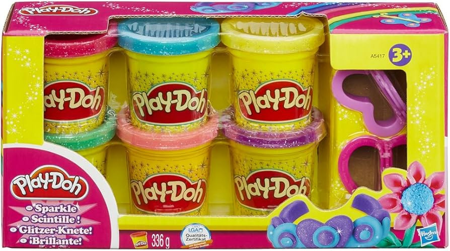 Play-Doh Sparkle Collection Compound | Amazon (US)