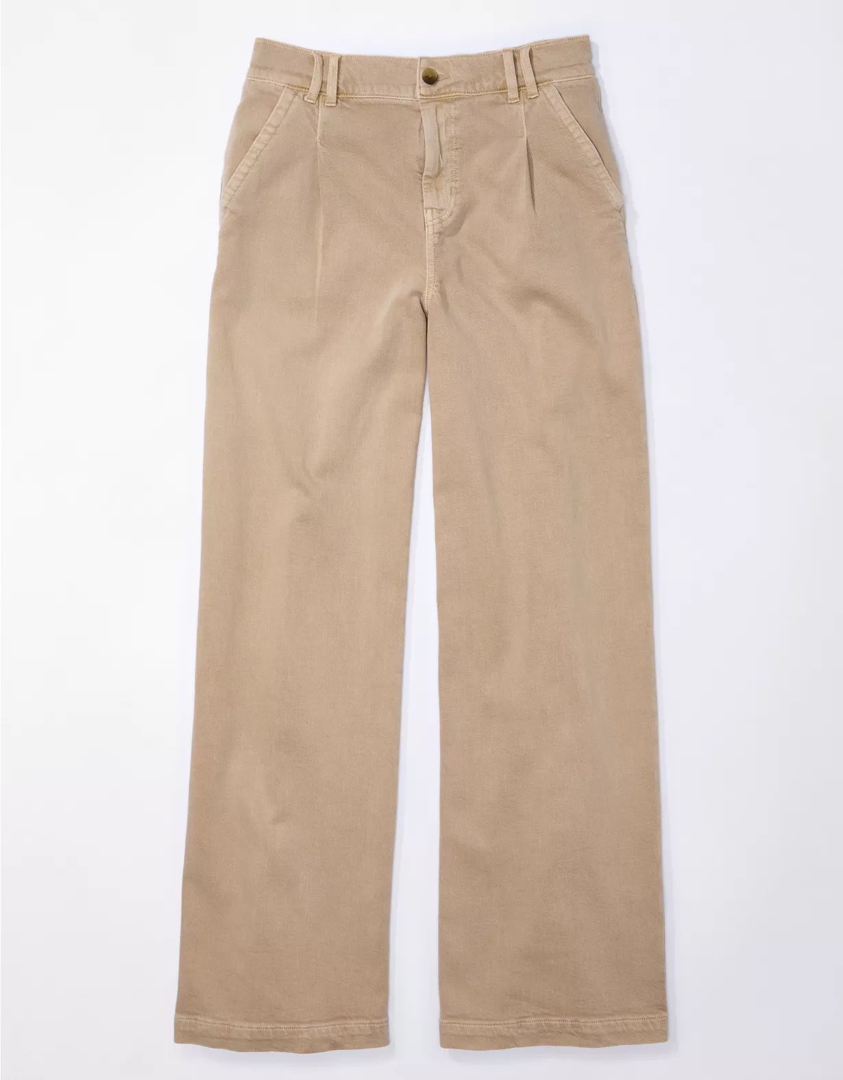 AE Dreamy Drape Stretch High-Waisted Trouser | American Eagle Outfitters (US & CA)