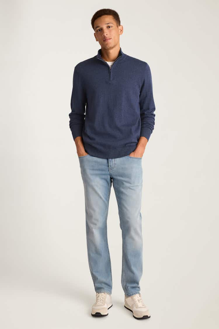 Washable Cotton Cashmere Half-Zip | Bonobos (US)