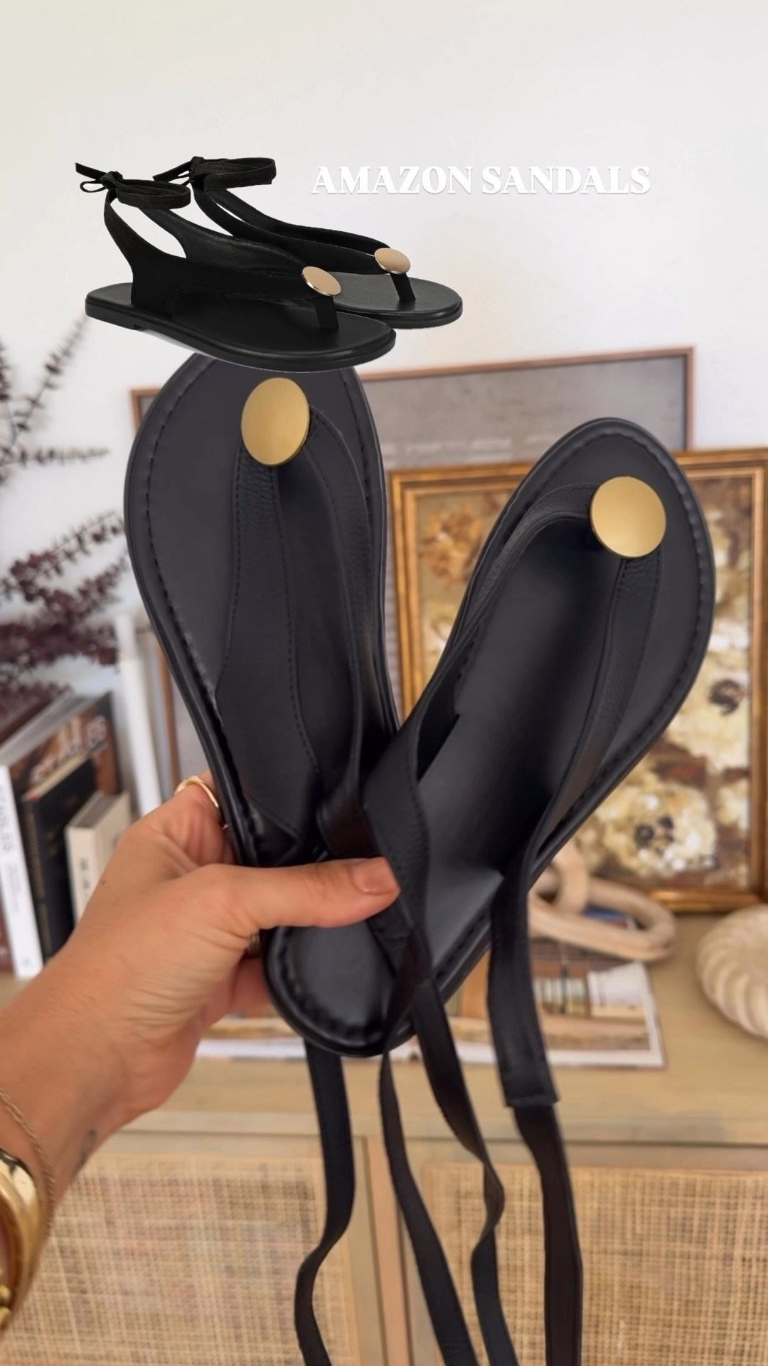 Amazon strappy sandals that just came in! I love them! They are comfortable and come in other colors 

Sandals
Amazon fashion



#LTKSeasonal #LTKStyleTip #LTKShoeCrush