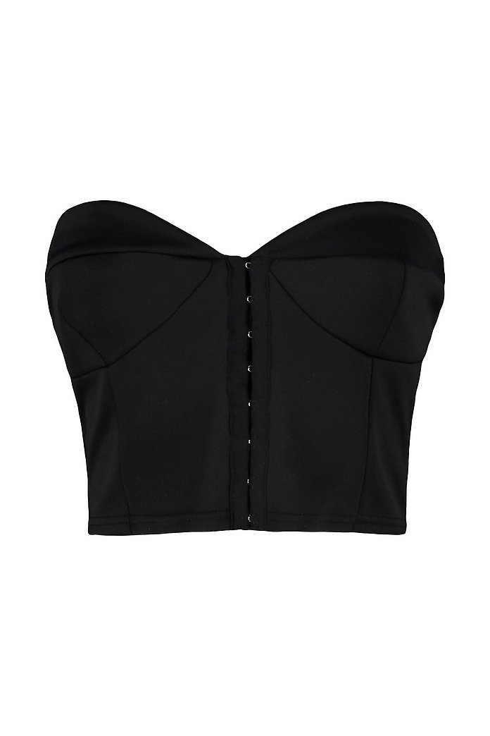 Abbie Hook & Eye Corset | Boohoo.com (UK & IE)