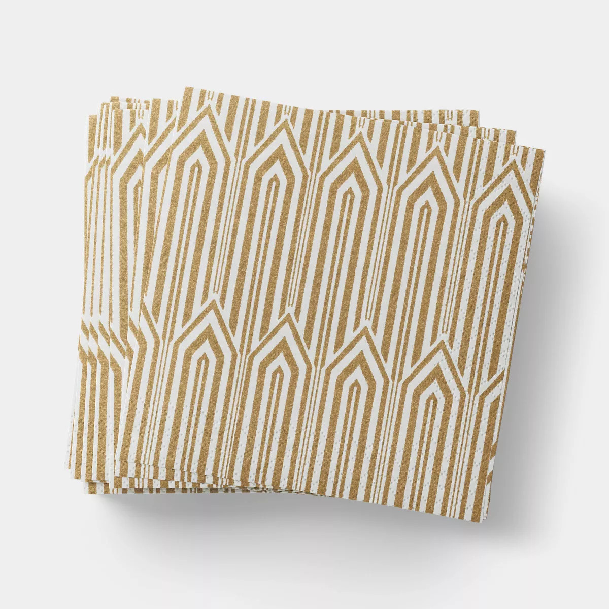 20pk Metallic Printing Paper Cocktail Napkins - Threshold™ | Target