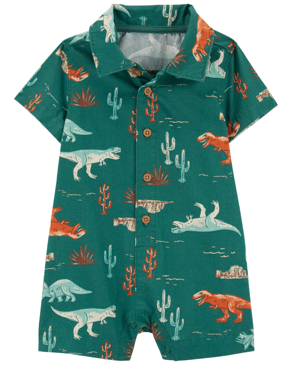 Baby Dinosaur Cotton Romper | Carter's