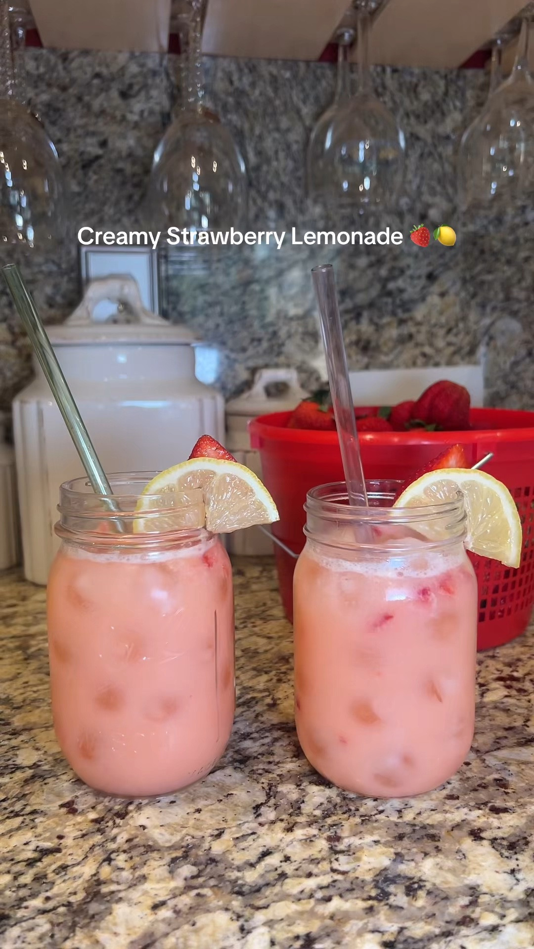 Homemade Creamy Strawberry Lemonade 🍓🍋

#LTKSeasonal #LTKfoodie #LTKdayinmylife