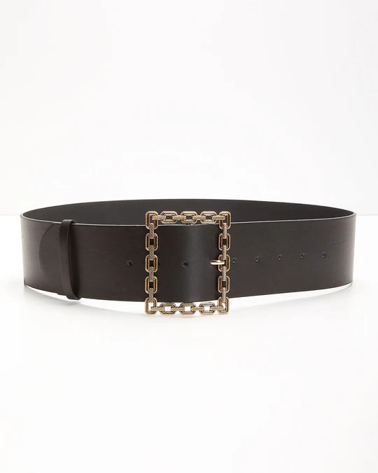Conrad Chain Buckle Wide Belt | VICI
