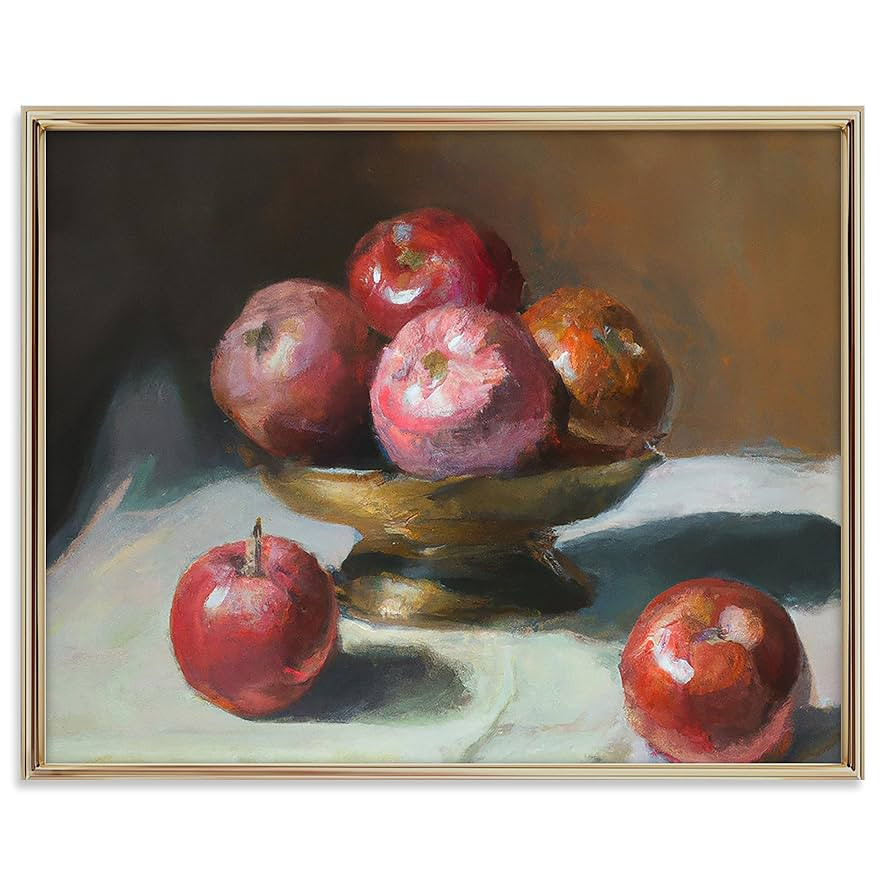 Vintage Still Life Wall Art - Antique Art Prints for Home Decor - Rustic Farmhouse Botanical Flor... | Amazon (US)