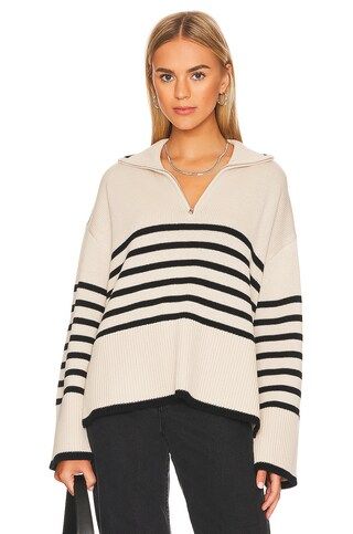 Karina Quarter Zip Pullover Sweater
                    
                    PISTOLA | Revolve Clothing (Global)