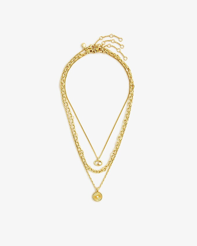 Chain necklaces set | J. Crew US