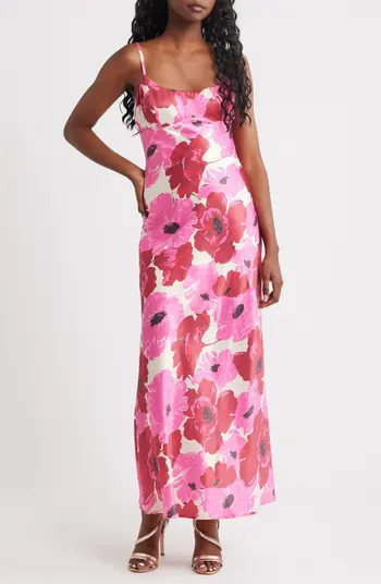 Faye Floral Print Slipdress | Nordstrom