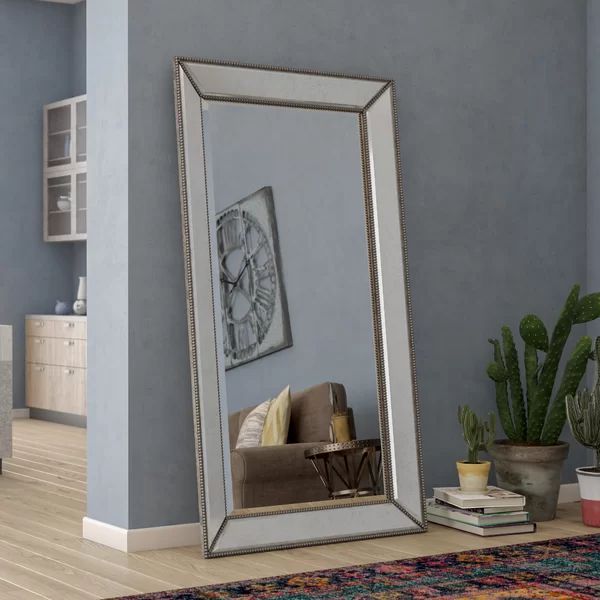 Kehl Modern & Contemporary Beaded Full Length Mirror | Wayfair North America