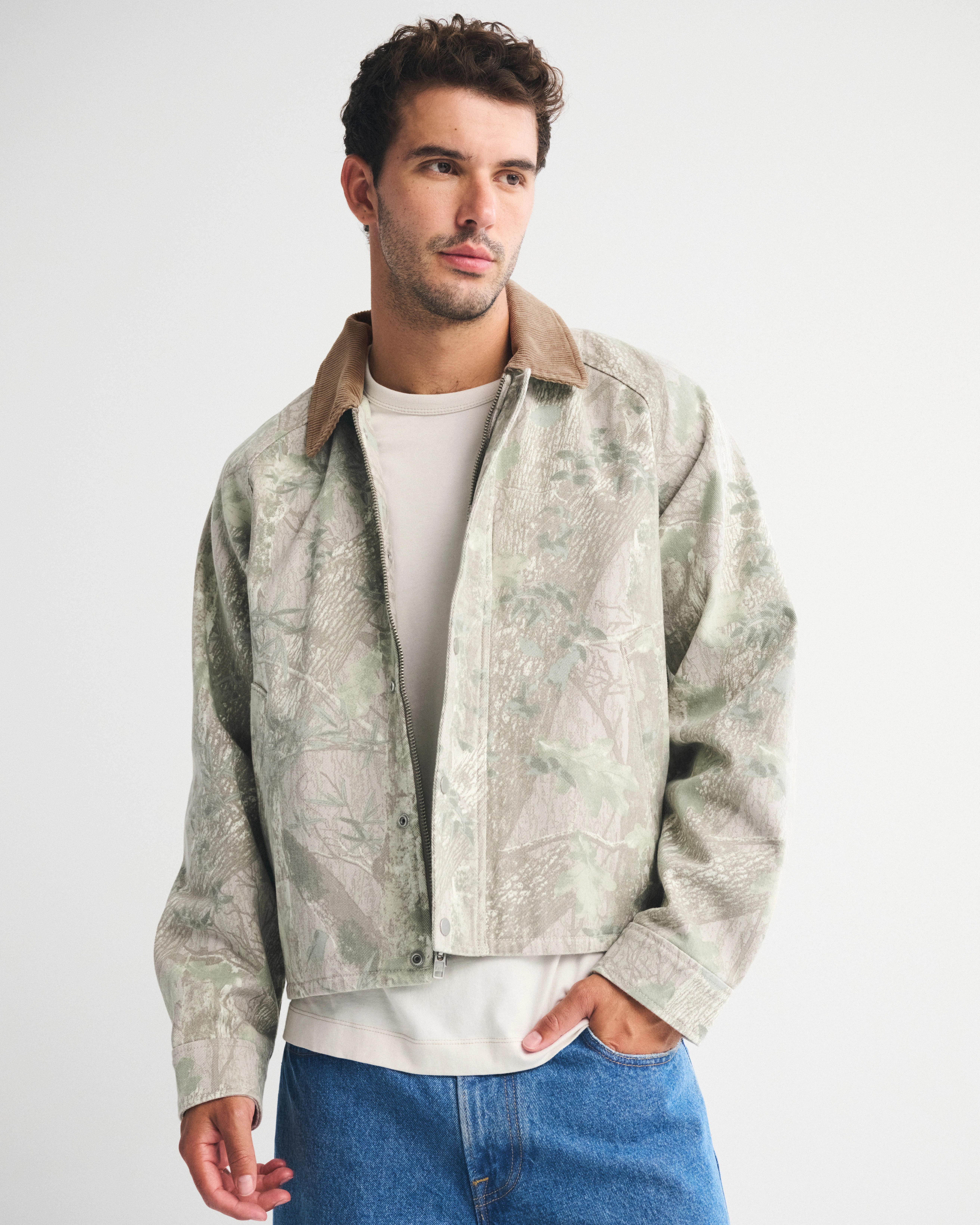 Lightweight Barn Jacket | Abercrombie & Fitch (US)