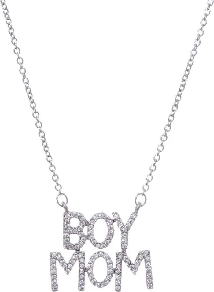 'Boy Mom' Pendant Necklace | Nordstrom Rack