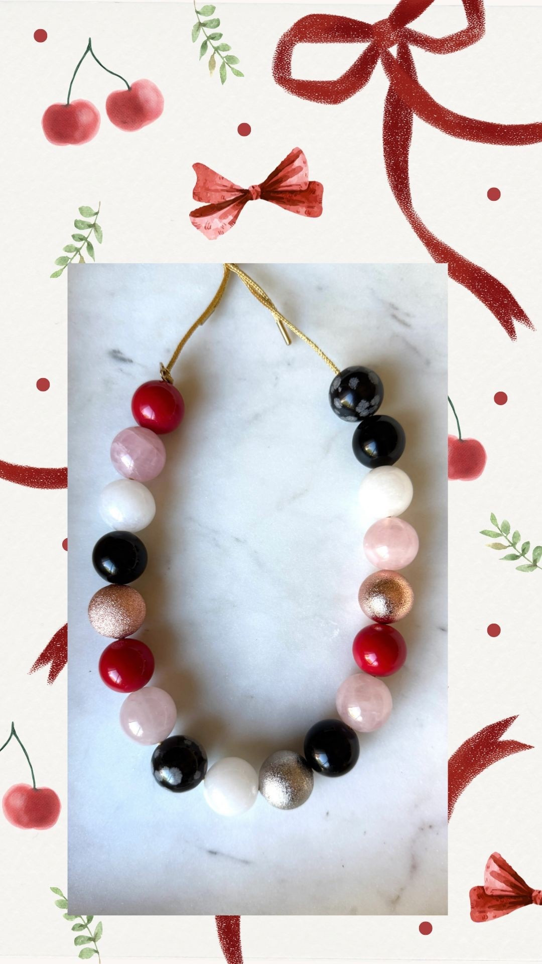 The Holiday Party Necklace
preorder today!
Use code  COURTNEY15
Gumball Necklace
Holiday 
Statement Jewelry 

#LTKHoliday #LTKGiftGuide #LTKFindsUnder100