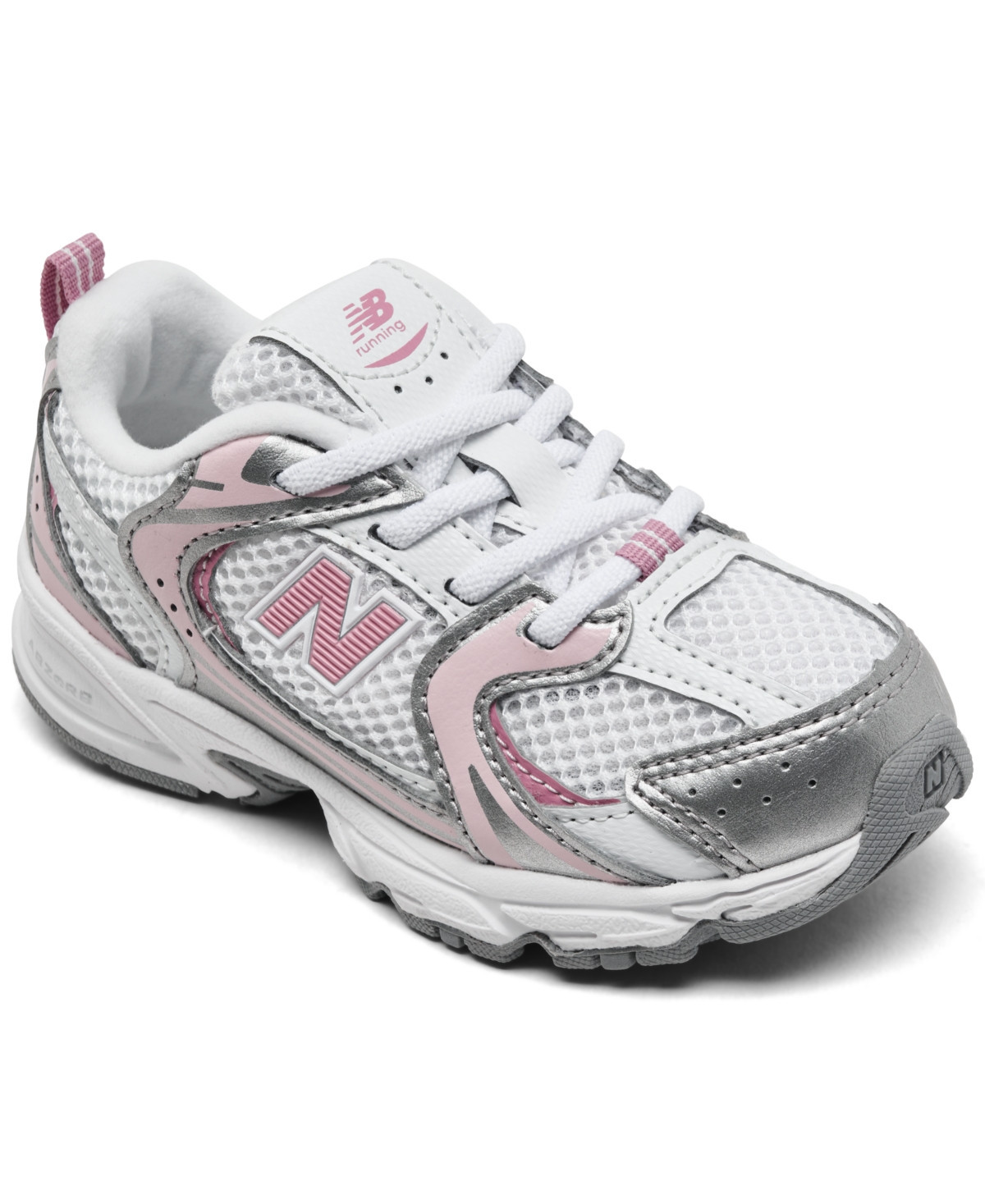 New Balance Toddler Kids 530 Stretch Lace Casual Sneakers from Finish Line - Reflection, Pink | Macy's