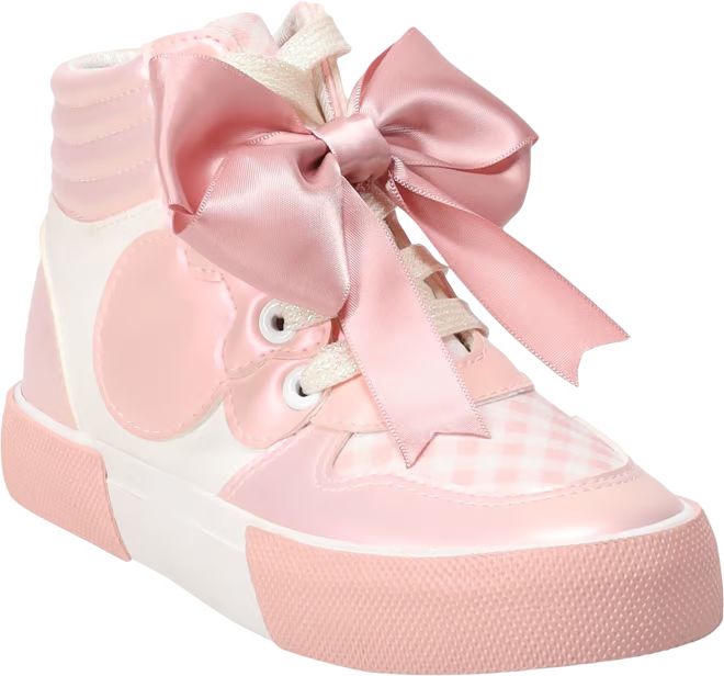 Disney's Minnie Mouse Little Girls' High Top Sneakers | Kohl's