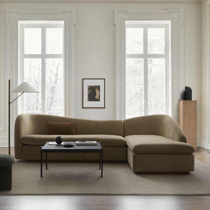 Kaufman 2-Piece Chaise Sectional (105.5") | West Elm CA