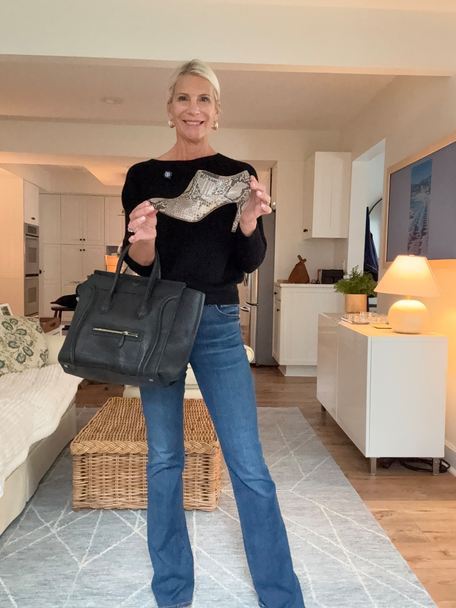 My go-to snake embossed bootie are by Inez I wear them allll the time, esp when I’m wearing long jeans for a night out. Great neutral bootie :)

#LTKShoeCrush #LTKStyleTip

#LTKOver40