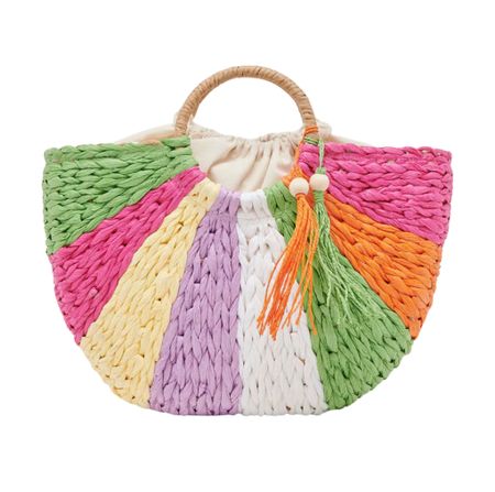 Love! Multi-Colored Raffia Straw Tote Bag

Has cute little tassels & a drawstring closure. 

Spring. Summer  

#LTKItBag #LTKStyleTip #LTKSeasonal