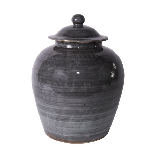 Iron Gray Village Lidded Jar | Scout & Nimble