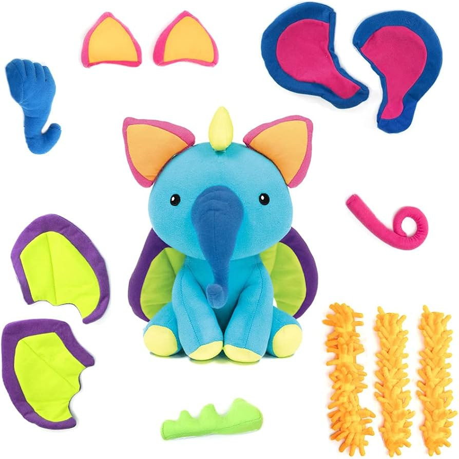 Educational Insights Mixaroo - Stuffed Animal for Social Emotional Learning Activities, Fine Moto... | Amazon (US)