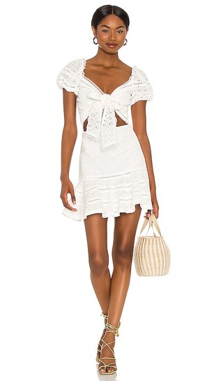 Praline Mini Dress in White | Revolve Clothing (Global)