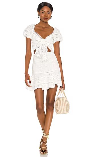 Praline Mini Dress in White | Revolve Clothing (Global)