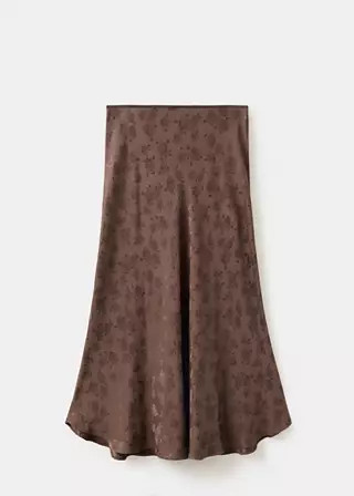 Jacquard flared skirt | Mango (US/MX/AU)